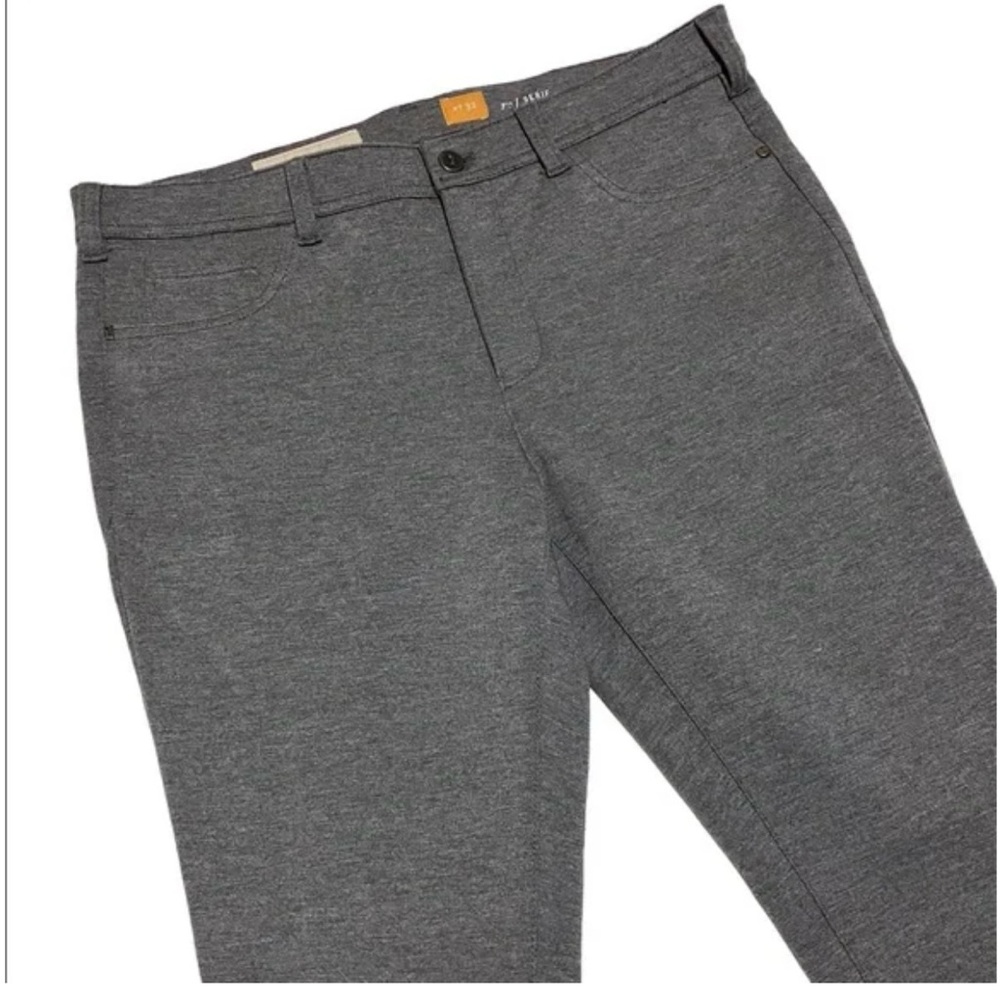 Anthropologie Gray Ankle Pants